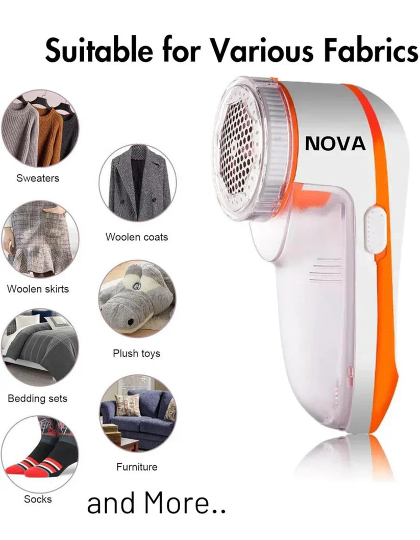 Nova Electric Lint Remover | Fabric Shaver for All Woollen Clothes